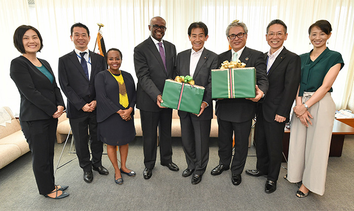 Supporting victims of the Western Japan floods: The Kenyan government has gifted 2 tons of Tea. The same will be delivered as a considerate gesture from Kenya.