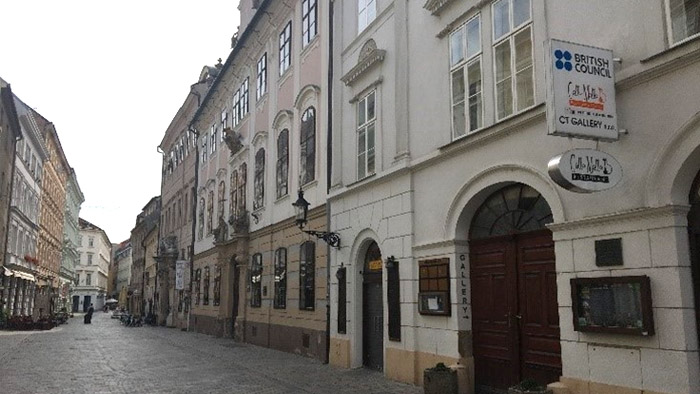 ブラチスラヴァ旧市街の通り