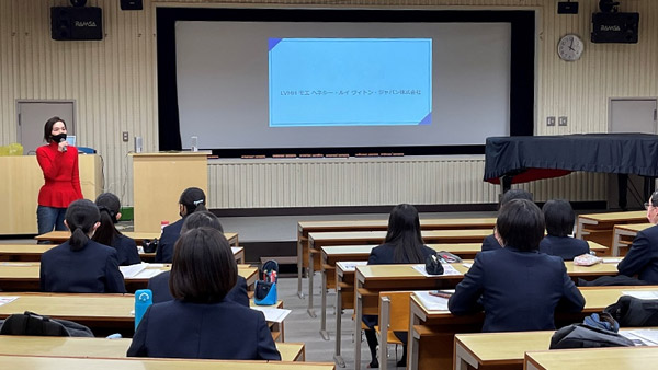 埼玉県立浦和第一女子高等学校（埼玉県さいたま市）：2022年2月13日（日） 村尾信尚関西学院大学教授／JPF顧問の基調講演、JPF・NGO講演