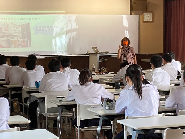 静岡県立静岡東高等学校（静岡市）：2022年6月17日（金） 加盟NGOによる講演