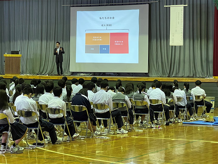 茨城県立佐和高等学校（茨城県ひたちなか市）：2021年7月8日（木） 村尾信尚関西学院大学教授／JPF顧問の基調講演