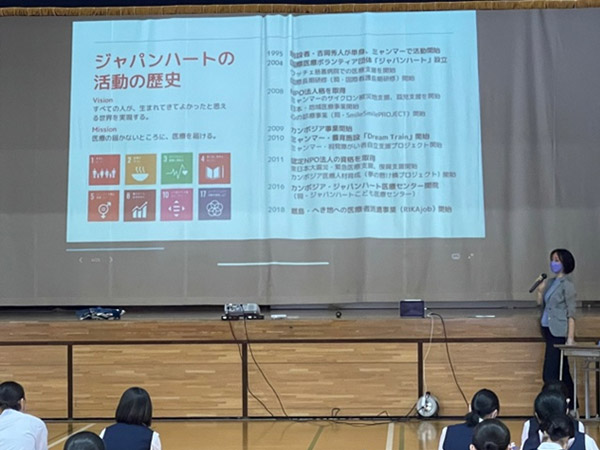 立命館慶祥高等学校（北海道江別市）：22020年11月6日（金）村尾信尚関西学院大学教授／JPF顧問の基調講演