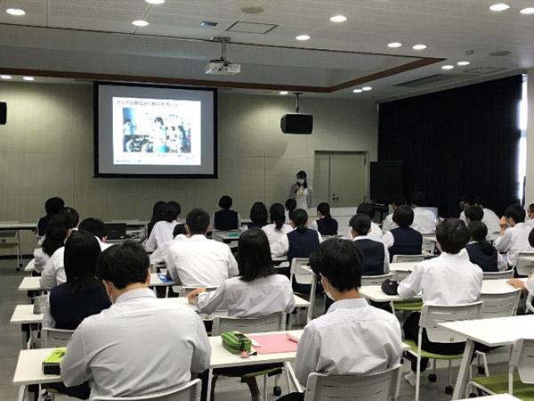 立命館慶祥高等学校（北海道江別市）：22020年11月6日（金）村尾信尚関西学院大学教授／JPF顧問の基調講演