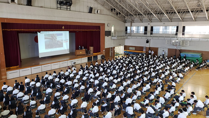 専修大学松戸高等学校（千葉県松戸市）：2021年9月16日（木） JPF講演