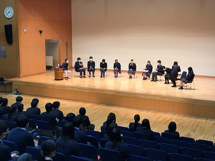 大垣日本大学高等学校（岐阜県大垣市）：2021年11月20日（土）村尾信尚関西学院大学教授／JPF顧問の基調講演