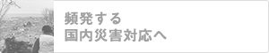 頻発する国内災害対応へ