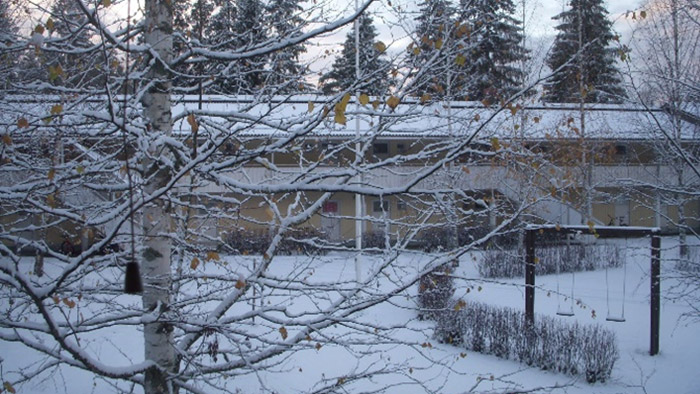 フィンランドの冬景色