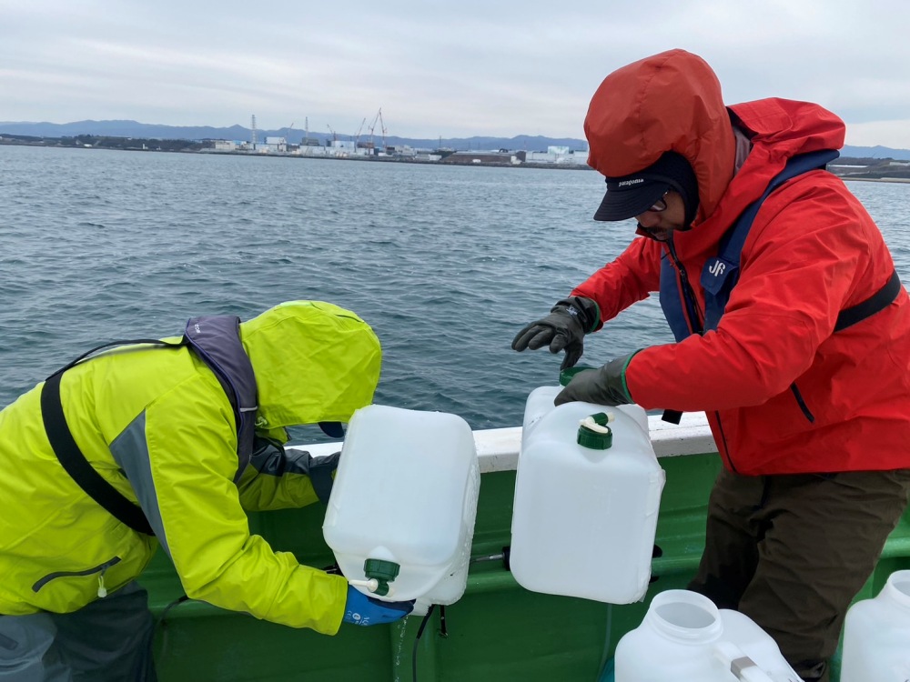 福島第一原発沖の海洋調査を実施 ⓒたらちね