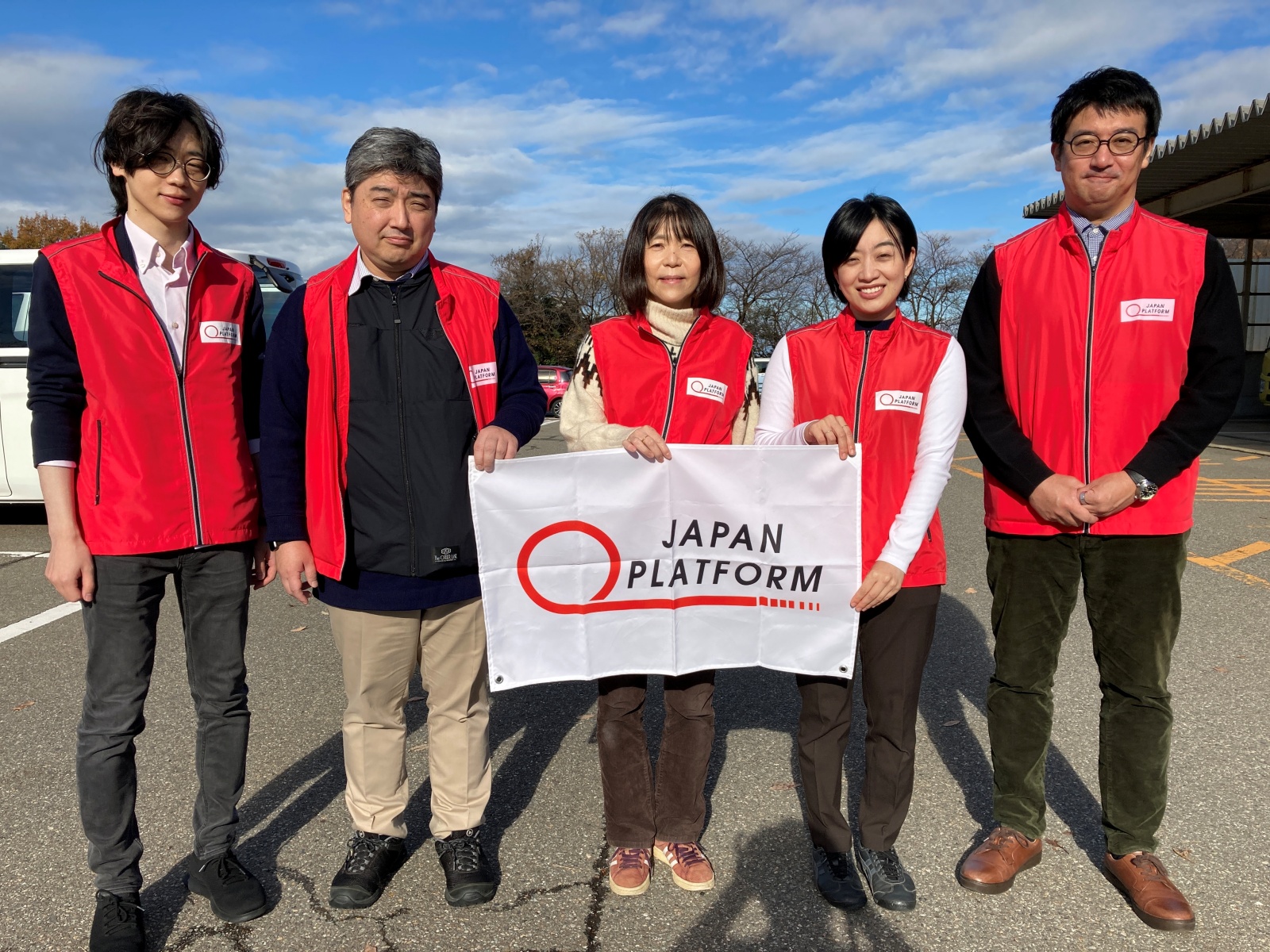 イベントに参加したJPF職員／石川県能美市／2025.12.06 &copy;JPF