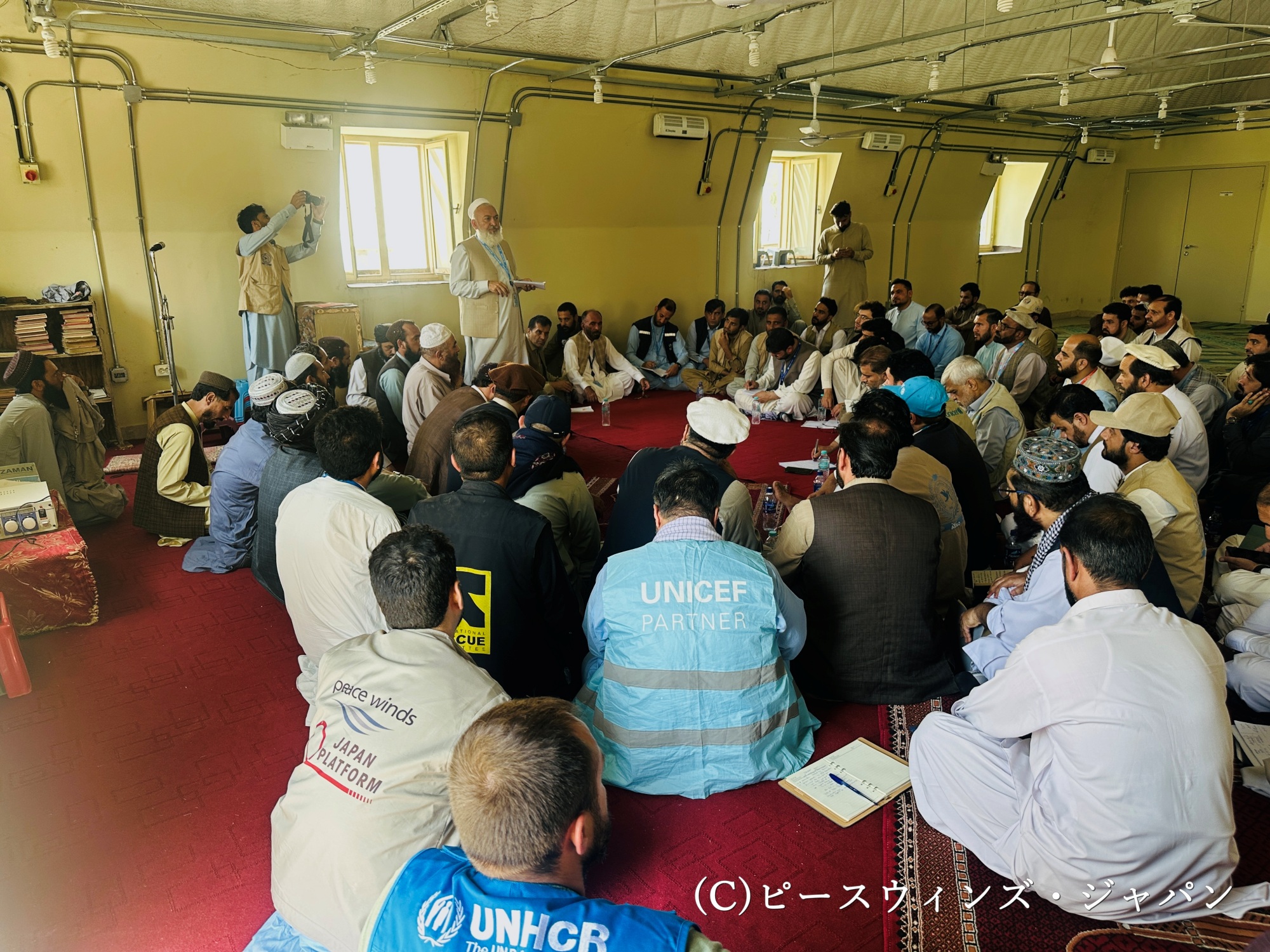 クナール県カス・クナール郡での調整会議