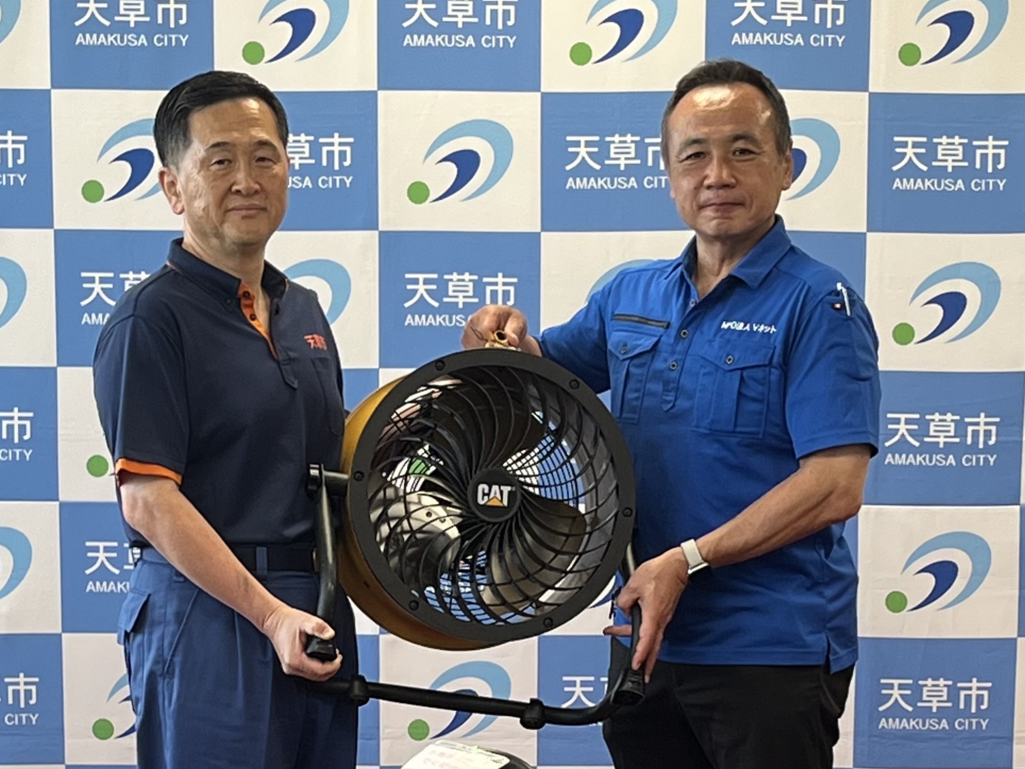 200台以上貸し出された送風機 ©Vnet