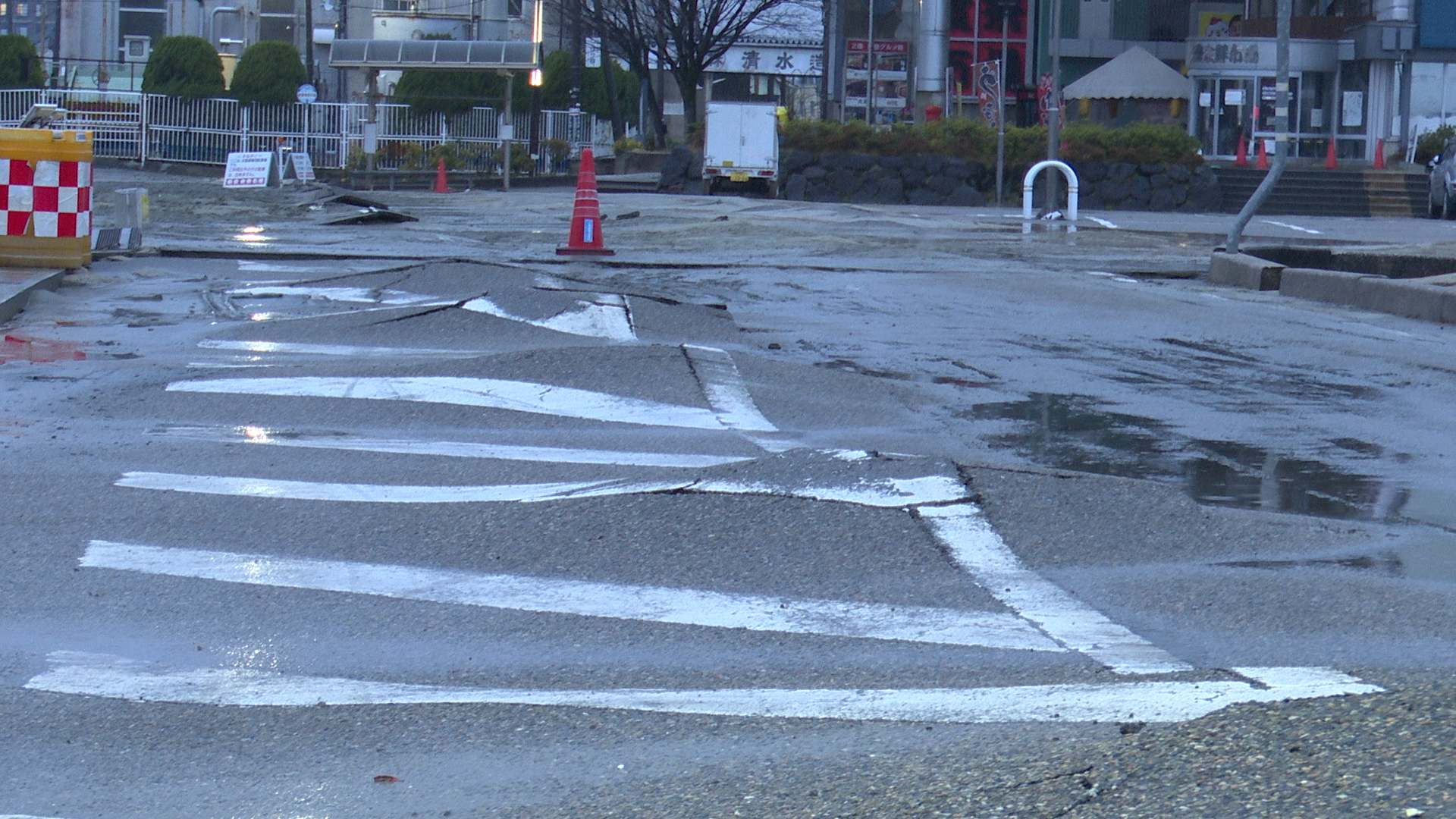 被災状況_石川県七尾市_2024年1月3日 ©JPF