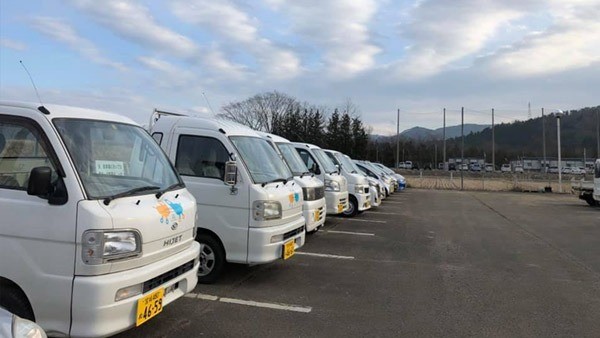 JCSAが無償の車両貸出支援