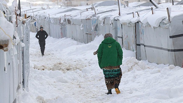 レバノンに滞在するシリア難民の越冬支援