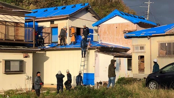 PBVが千葉県で被災家屋への支援を実施