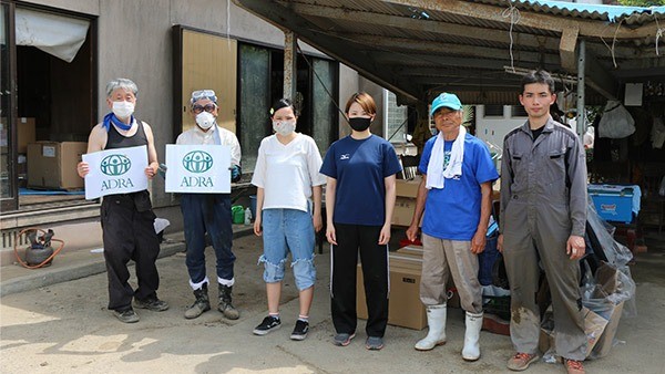 ADRAによる「令和2年7月豪雨／九州豪雨」の災害支援～熊本でのボランティア活動支援