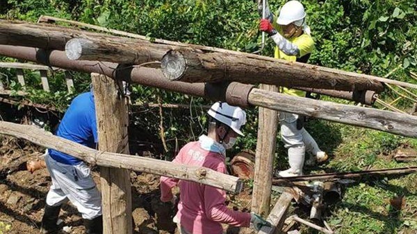 Vネットによる「令和2年7月豪雨」の支援活動 ～高山市朝日町での土砂や倒木の撤去作業～