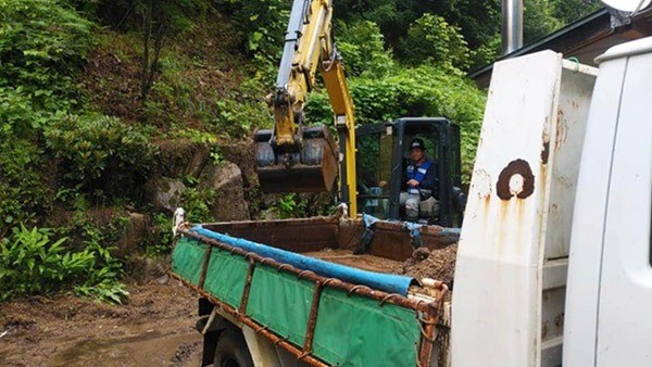 Vネットによる「令和2年7月豪雨」の支援活動 ～高山市朝日町での支援を再開～