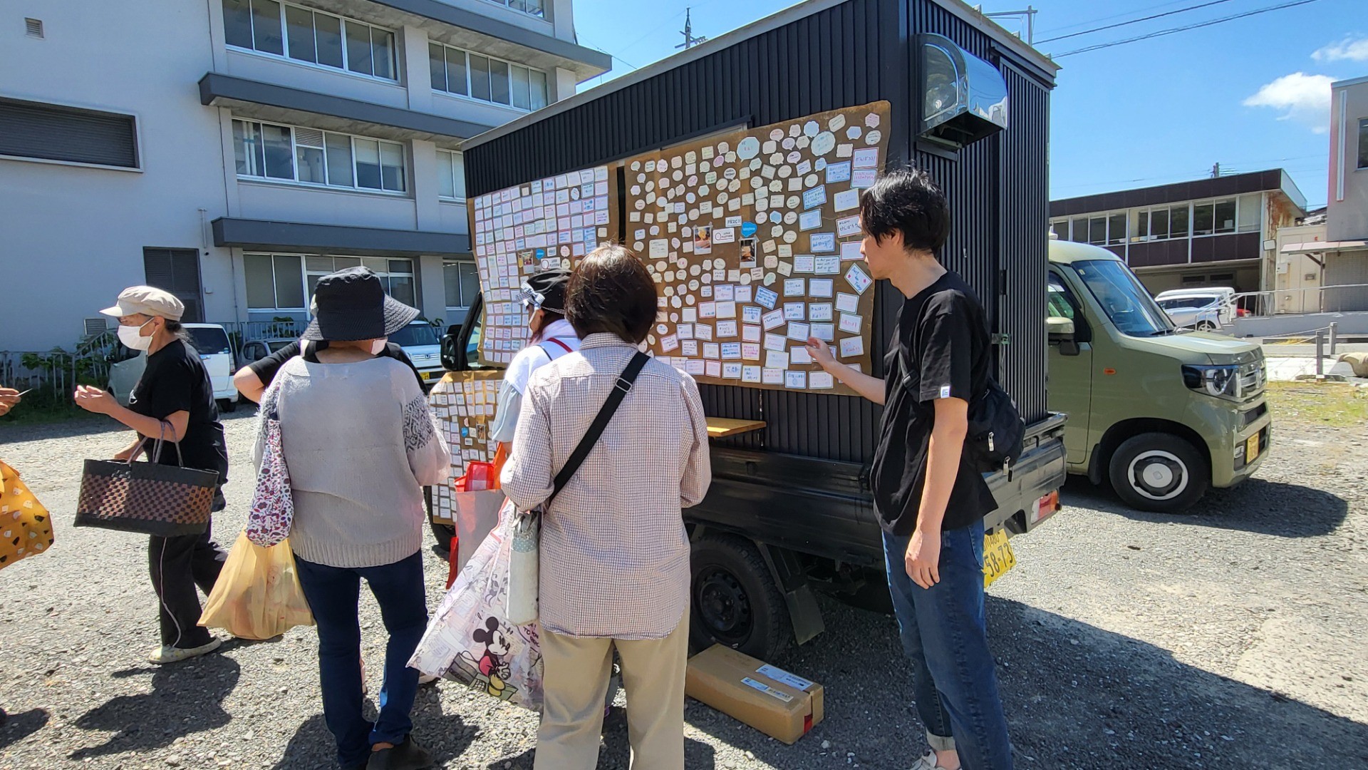 皆さまからの応援メッセージを能登へお届けしてまいりました