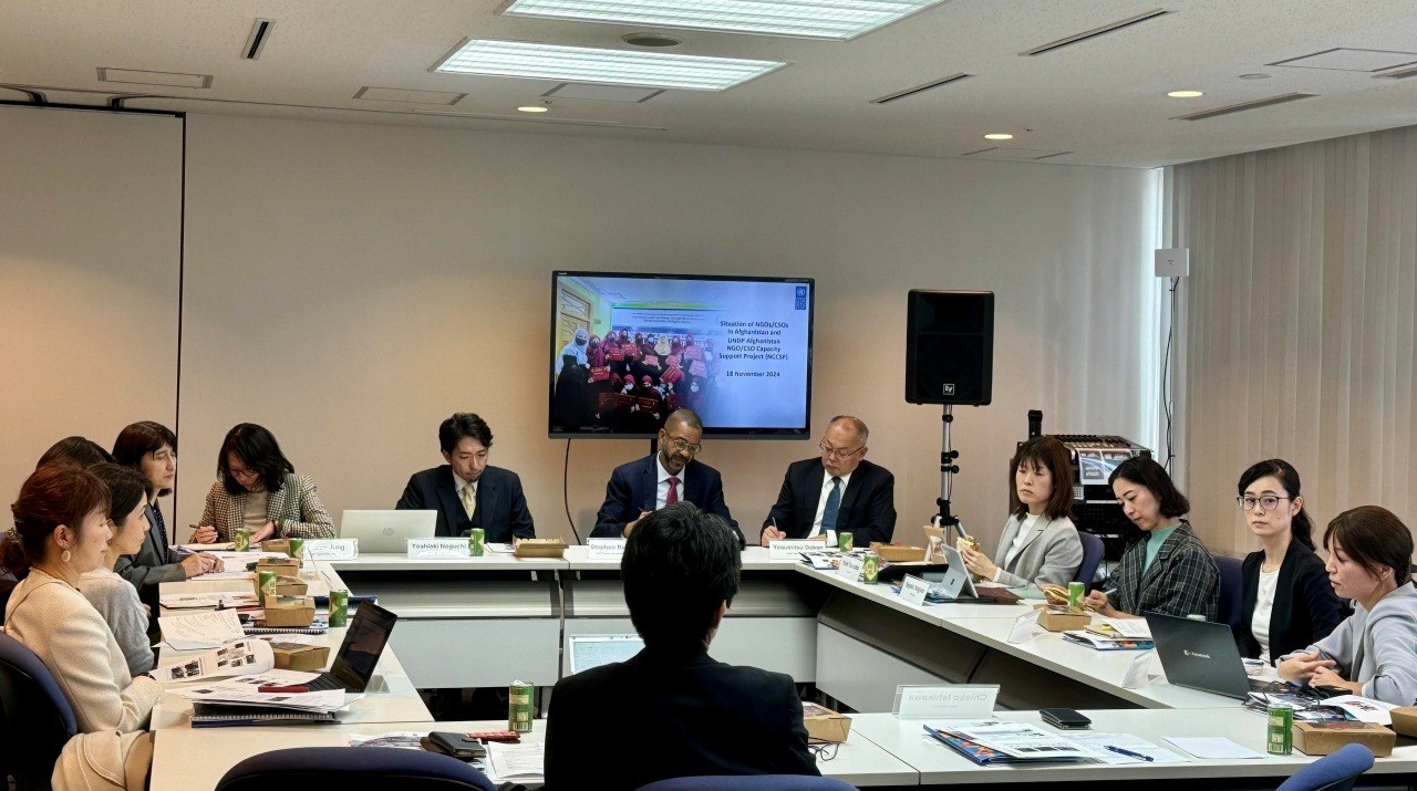 UNDP、JPF、加盟NGOの意見交換会を実施しました
