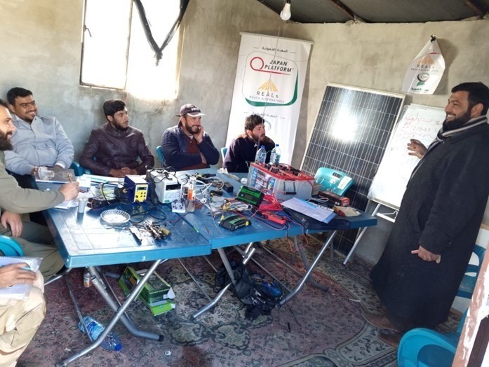 「技術を身につければ家族を支えられる」　シリア避難民キャンプからの声