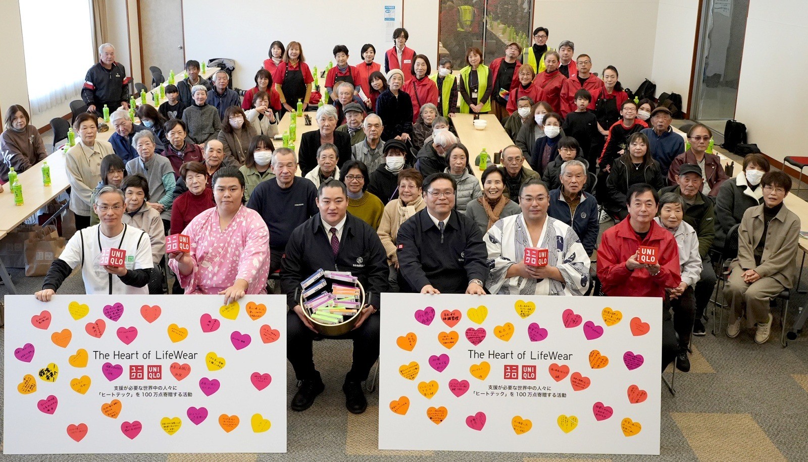 能登地震からまもなく2年。石川県出身の力士たちが、被災した方々の心と体に笑顔を届けました