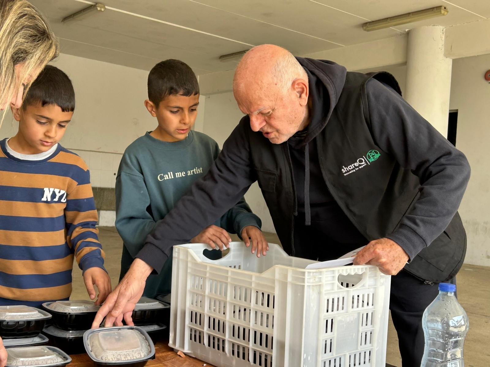レバノン攻撃激化から逃れてきた人々の命を守る食料支援
