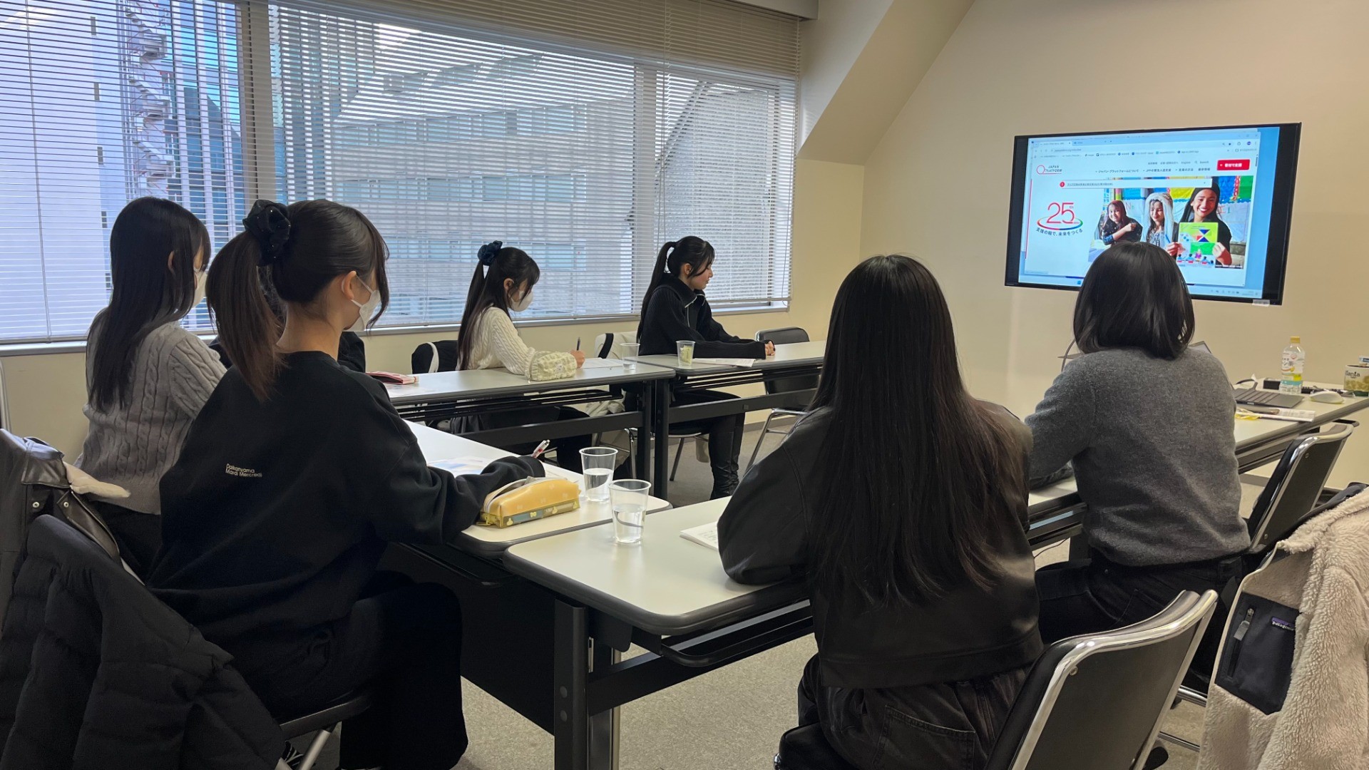 【イベントレポート】東京女学館中学校の生徒さんが社会貢献学習で来訪しました