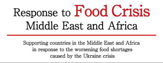 Response to Food Crisis in the Middle East and Africa