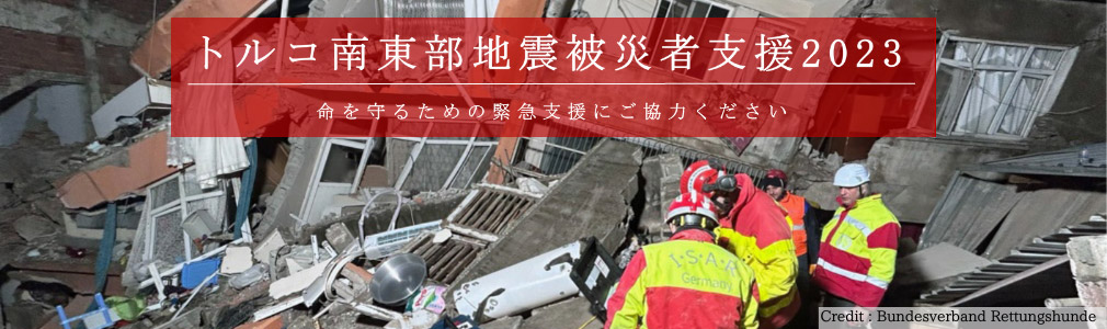 トルコ南東部地震被災者支援2023