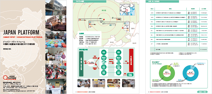 中国四川地震被災者支援（2013）報告書
