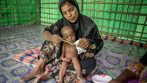 ミャンマー避難民人道支援