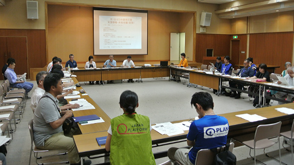 41. 愛媛県支援者情報共有会議の様子 愛媛県宇和島市 2018年7月30日 cJPF