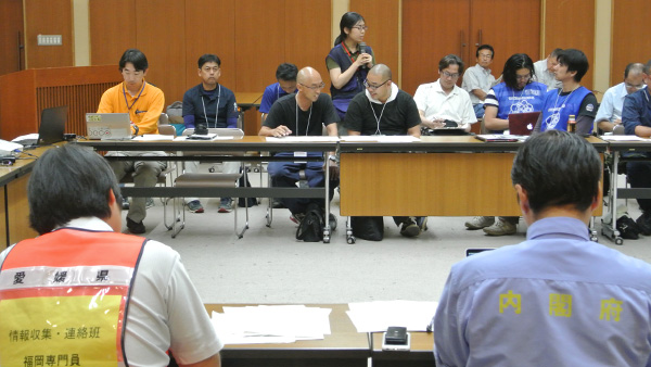 41. 愛媛県支援者情報共有会議の様子 愛媛県宇和島市 2018年7月30日 ©JPF