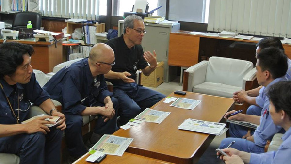 宇和島市 玉田光彦副市長との面談 ©JPF