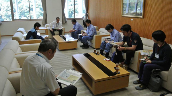 西予市 管家一夫市長との面談 ©JPF