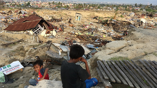Palu city after the earthquake ©PWJ