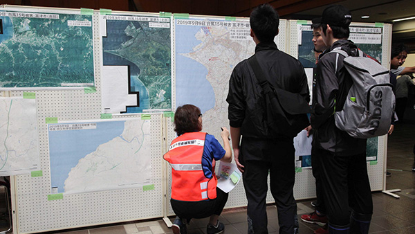 Disaster Volunteer Center in Futtsu ©JPF