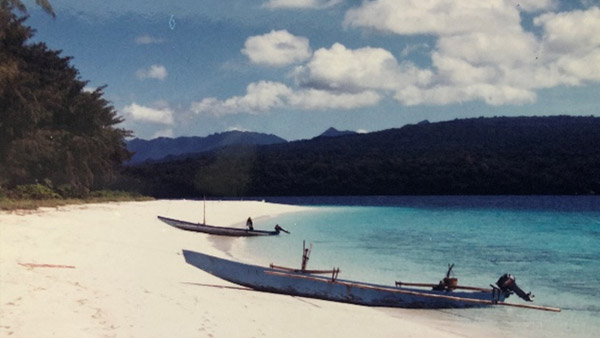Beach in East Timor