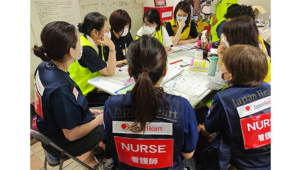 ジャパンハート看護師による熊本県八代市での医療支援 ©JH