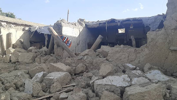A view of the affected area in Gayan District, Paktika Province ©CWS