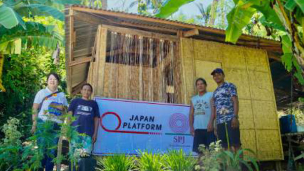 完成した仮設住宅 ©SDGs Promise Japan