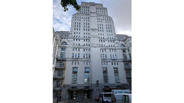 ワークショップが行われたロンドン大学本部（Senate House）